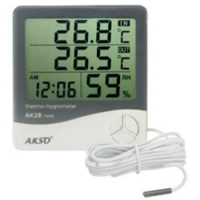 Termo-higrmetro AK28new  Com Certificao 