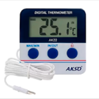 Termmetro AK22 com Alarme para Freezer e Geladeira  Com Certificao 